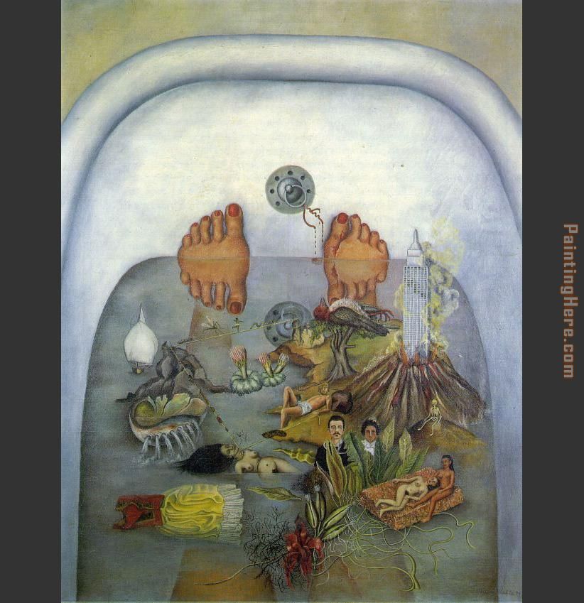 What the Water Gave Me painting - Frida Kahlo What the Water Gave Me art painting What the Water Gave Me painting - Frida Kahlo What the Water Gave Me art painting